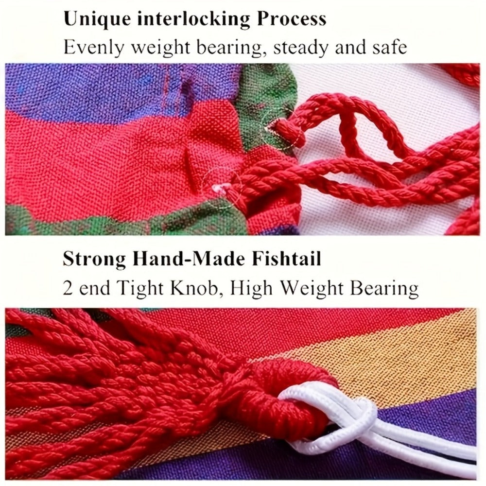Hammock Chair, Hanging Swing Chair for Comfortable Outdoor Seating in Patio detail image - detail view 3
