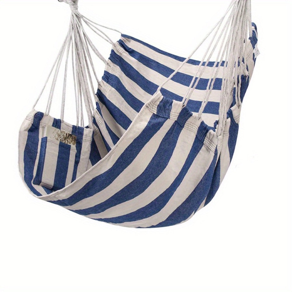 Hammock Chair, Hanging Swing Chair for Comfortable Outdoor Seating in Patio detail image - detail view 4
