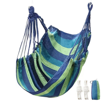 Hammock Chair, Hanging Swing Chair for Comfortable Outdoor Seating in Patio detail image - detail view 5