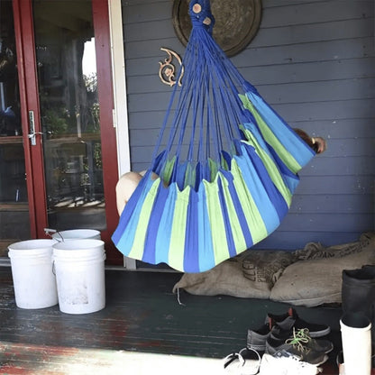 Hammock Chair, Hanging Swing Chair for Comfortable Outdoor Seating in Patio detail image - detail view 8
