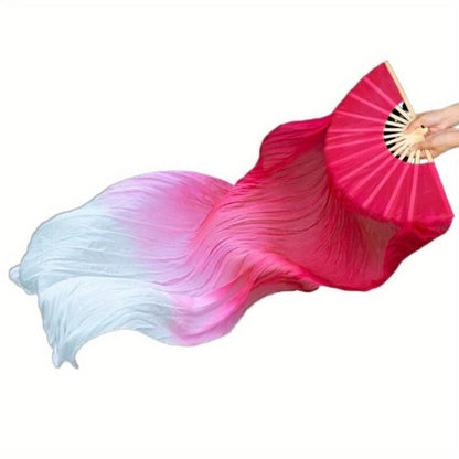 Hand Fans - Folding Dance 2 Pack - Women's for Carnival Performance Summer, 4 Colors - product detail view 12