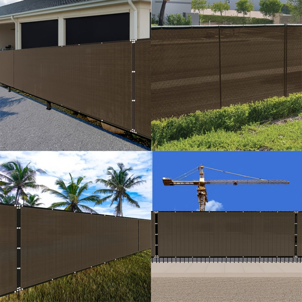 HDPE Outdoor Patio Roller Shade with Added Privacy for Outdoor Shade and Protection detail image - detail view 14