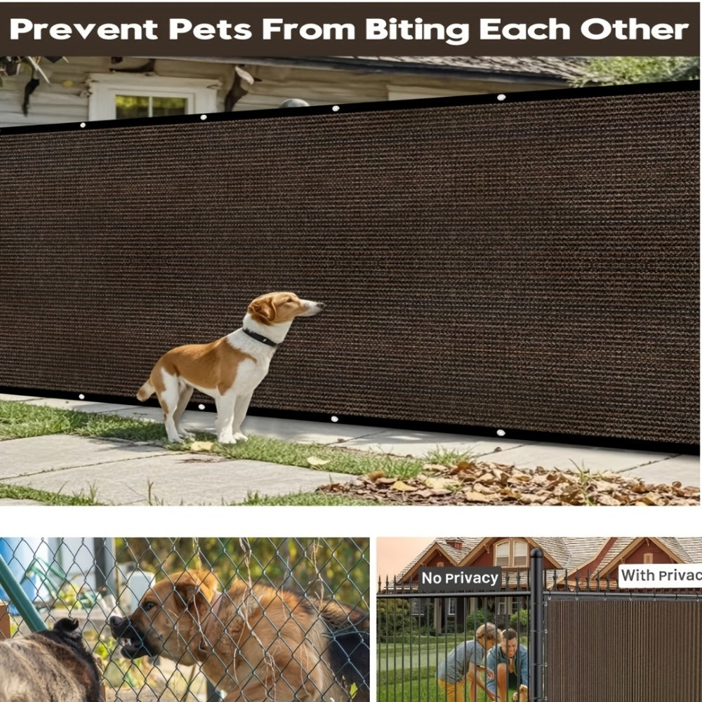 HDPE Outdoor Patio Roller Shade with Added Privacy for Outdoor Shade and Protection detail image - detail view 6