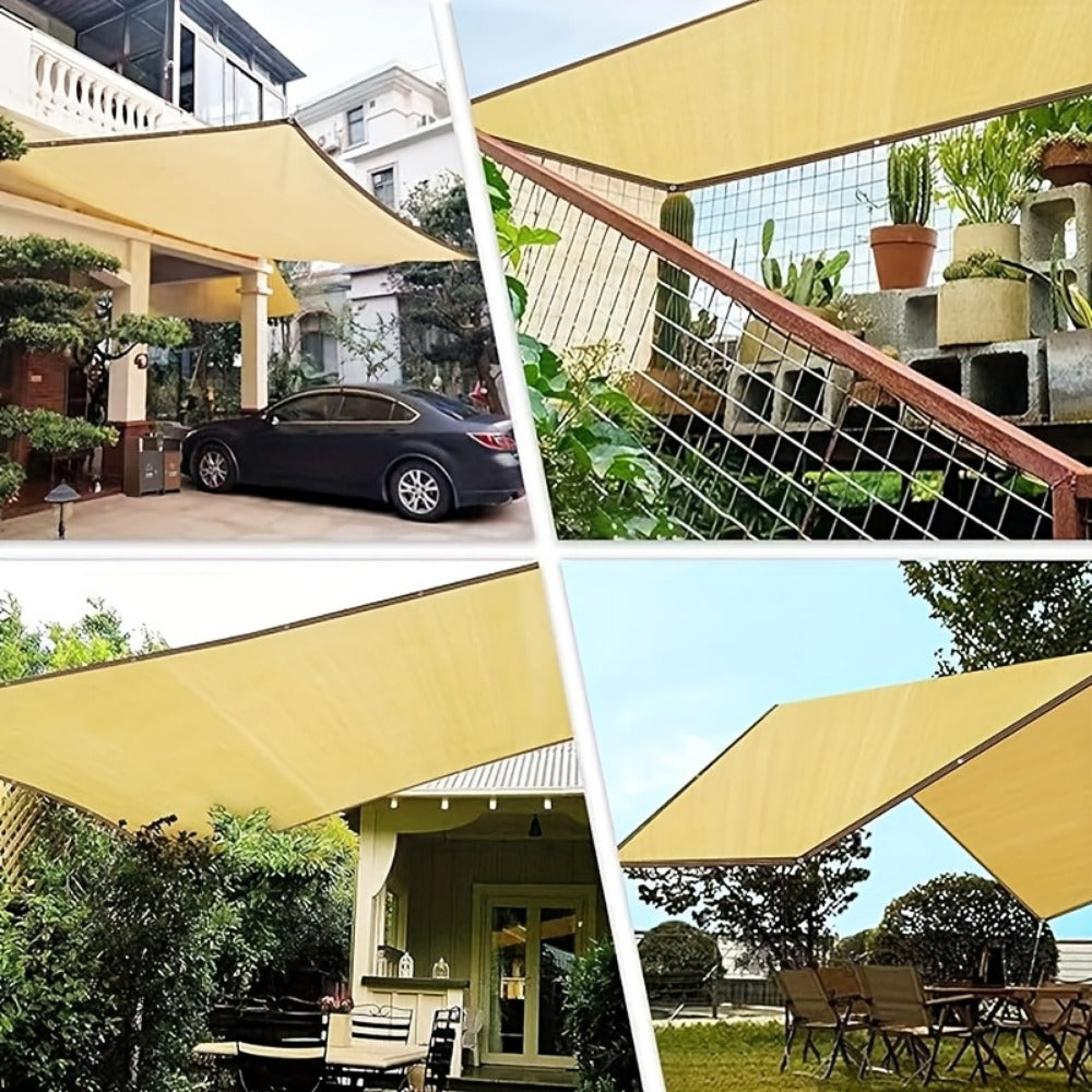 HDPE Outdoor Patio Roller Shade with UV Protection for Outdoor Shade and Protection detail image - detail view 11
