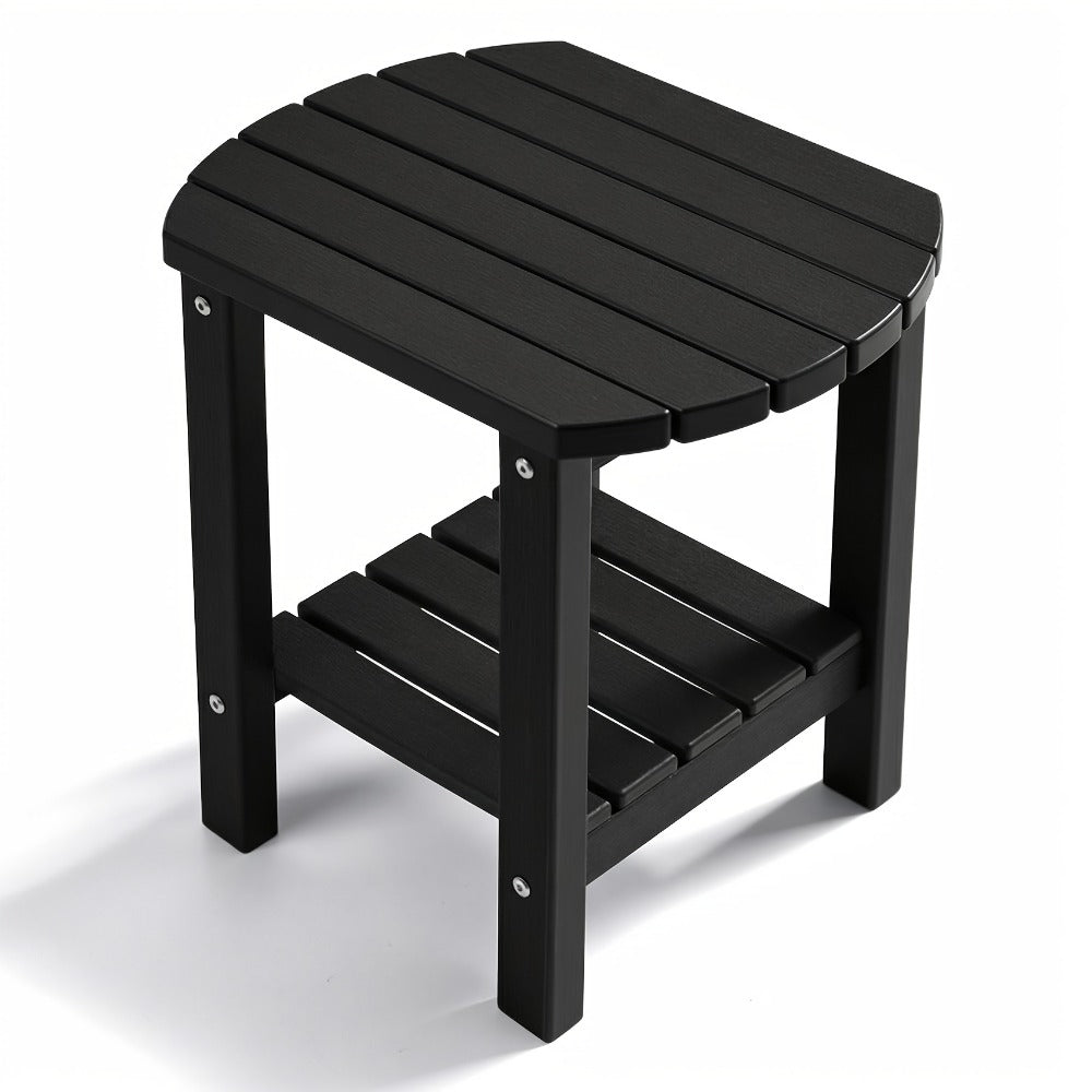 HDPE Outdoor Side Table with Weather-Resistant Finish for Outdoor Serving and Relaxation detail image