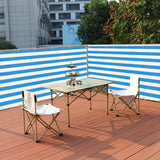 Blue and white line