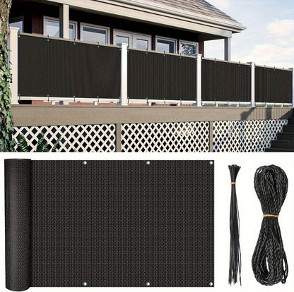 HDPE Privacy Screen Fence with Added Privacy and Reinforced Corners for Patio detail image - detail view 27