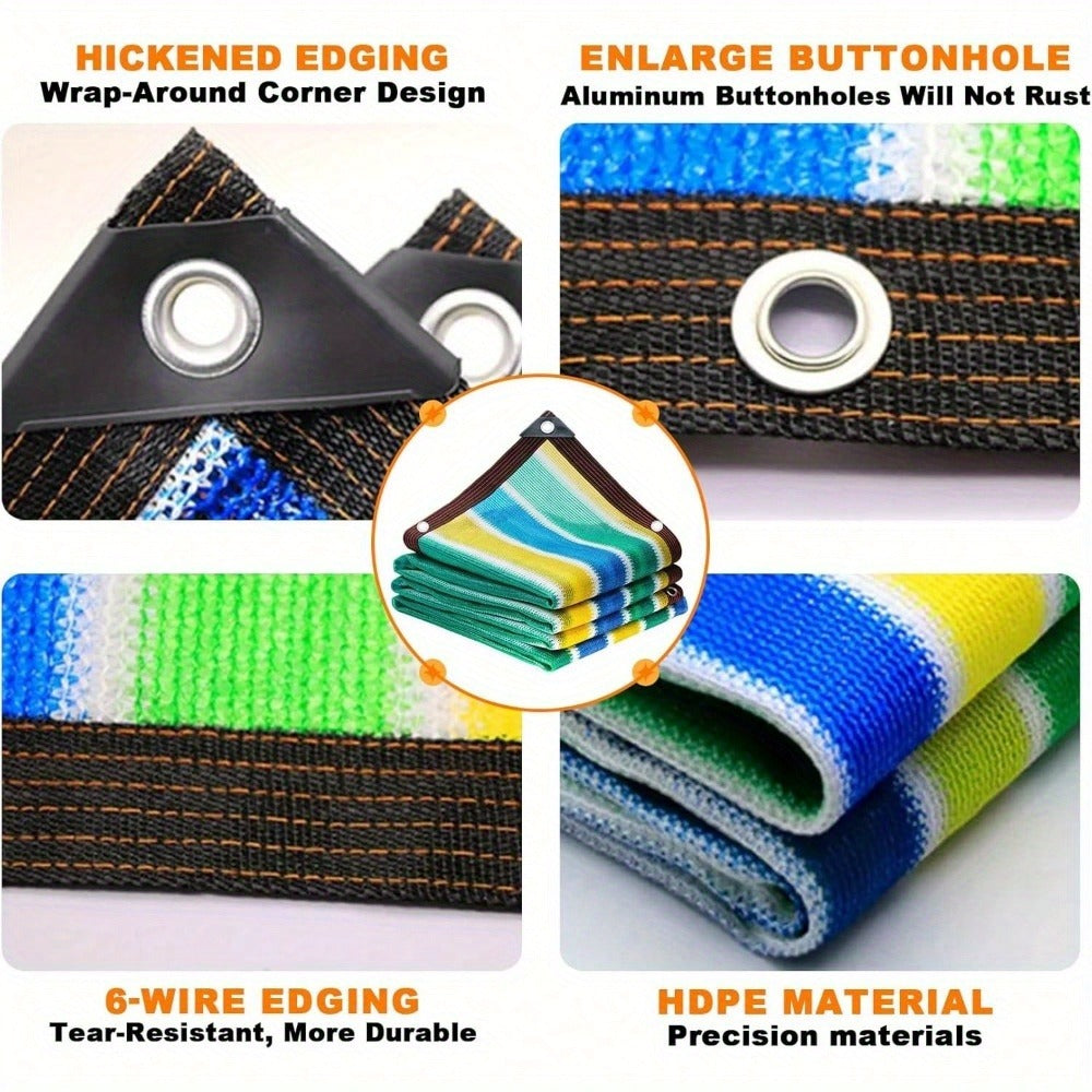 HDPE Shade Cloth with Waterproof Protection for Outdoor Shade and Protection detail image - detail view 10