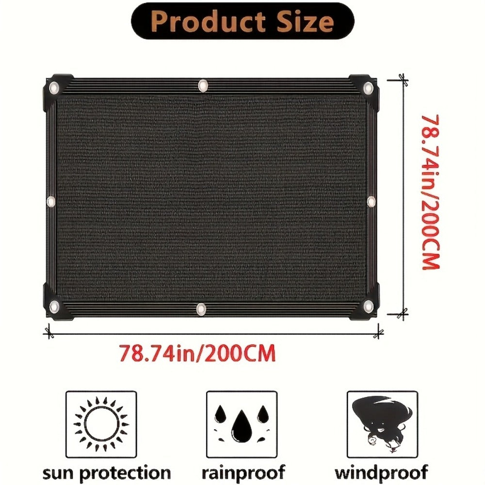 HDPE Shade Cloth with Weather-Resistant Finish for Outdoor Shade and Protection detail image - detail view 4