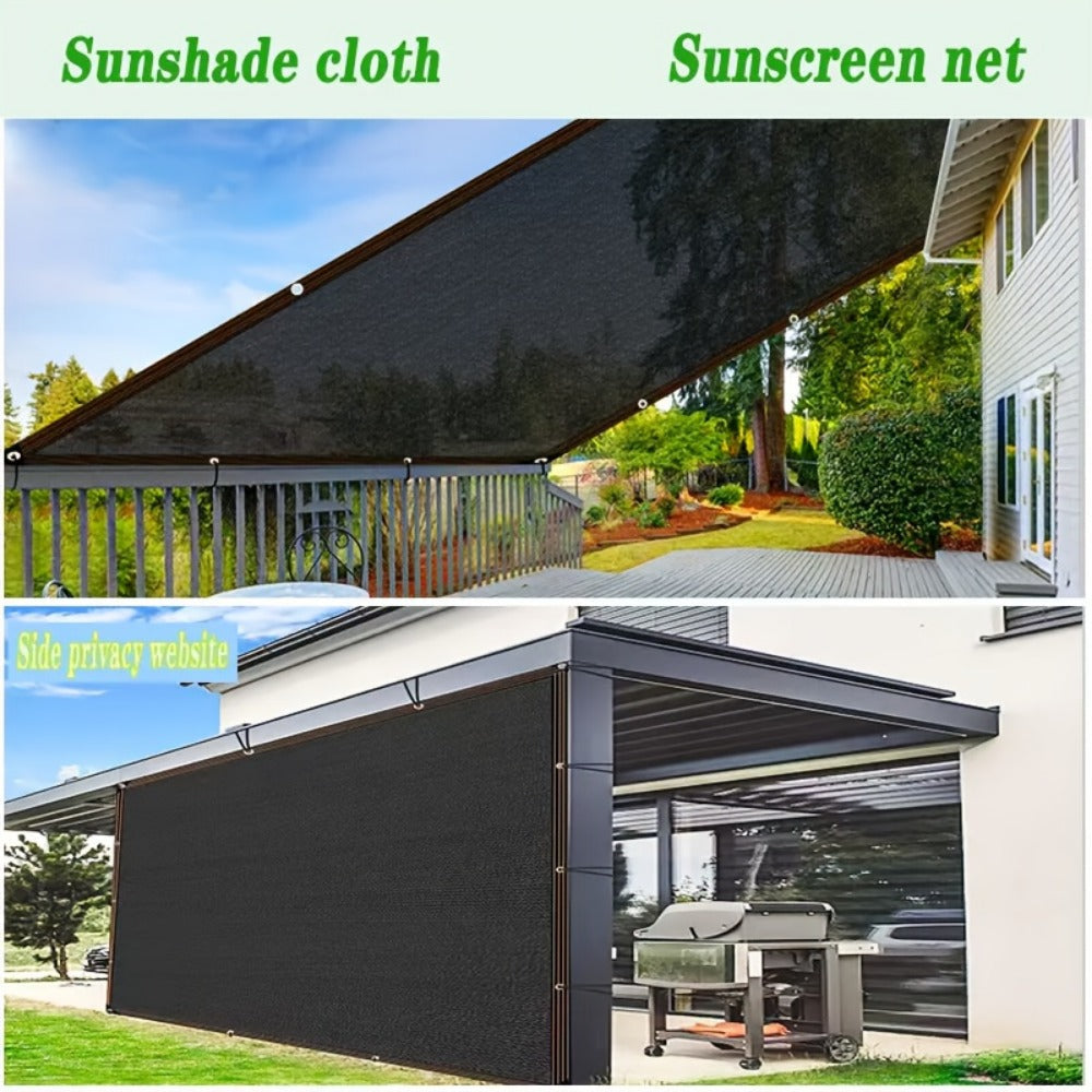 Shade Net, 80% Sun Large Outdoor Garden Sunshade 10x26 Ft HDPE Breathable Mesh Reinforced shown in the main product view