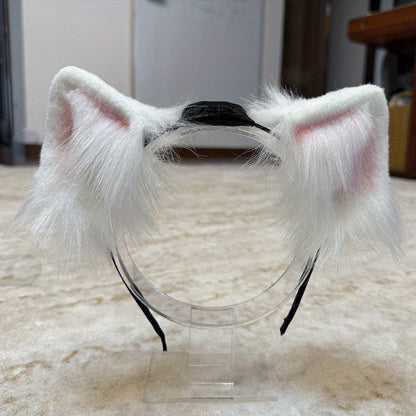 Headband for Women - Moving Cat Ears Electric Automatic & Touch-Responsive | USB Rechargeable - product detail view 12