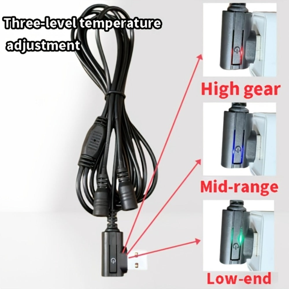 Heated Gloves - Electric USB Constant Temperature Intelligent Control 5-Finger Touchscreen - product detail view 6