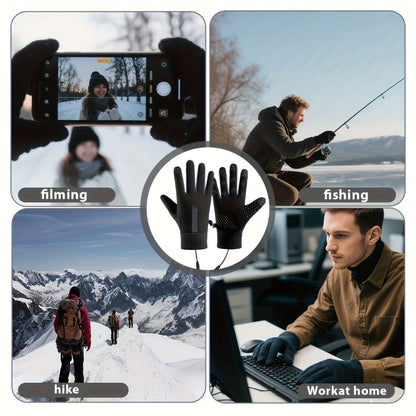 Heated Gloves - Electric USB Constant Temperature Intelligent Control 5-Finger Touchscreen - product detail view 8