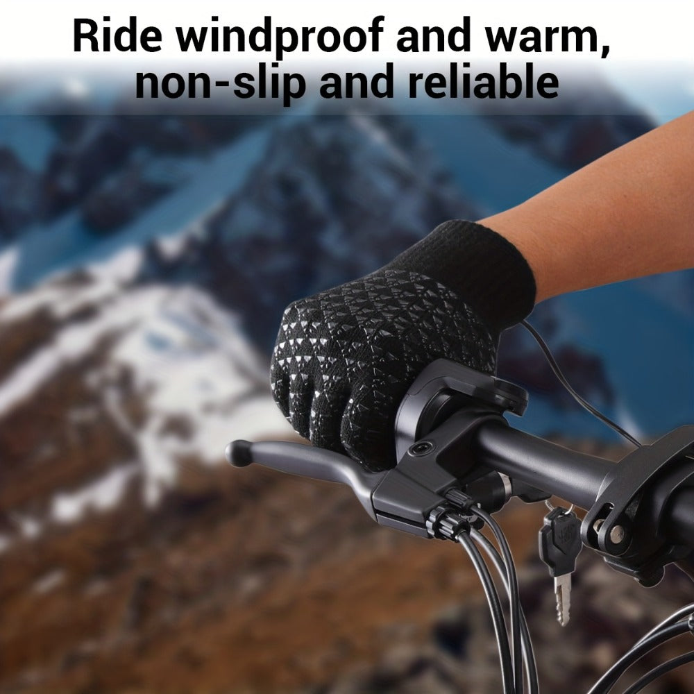 Heated Gloves - USB Electric Hand Warmers Full Finger Touchscreen Anti-Slip for Men Women - product detail view 8
