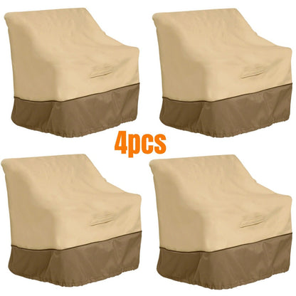 Heavy-Duty Fabric Patio Furniture Cover with Waterproof Protection and Dustproof Cover detail image - detail view 4