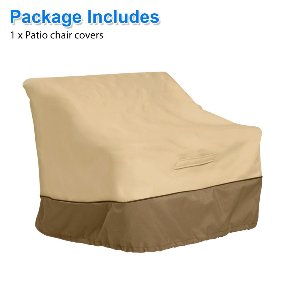 Heavy-Duty Fabric Patio Furniture Cover with Waterproof Protection and Dustproof Cover detail image - detail view 5