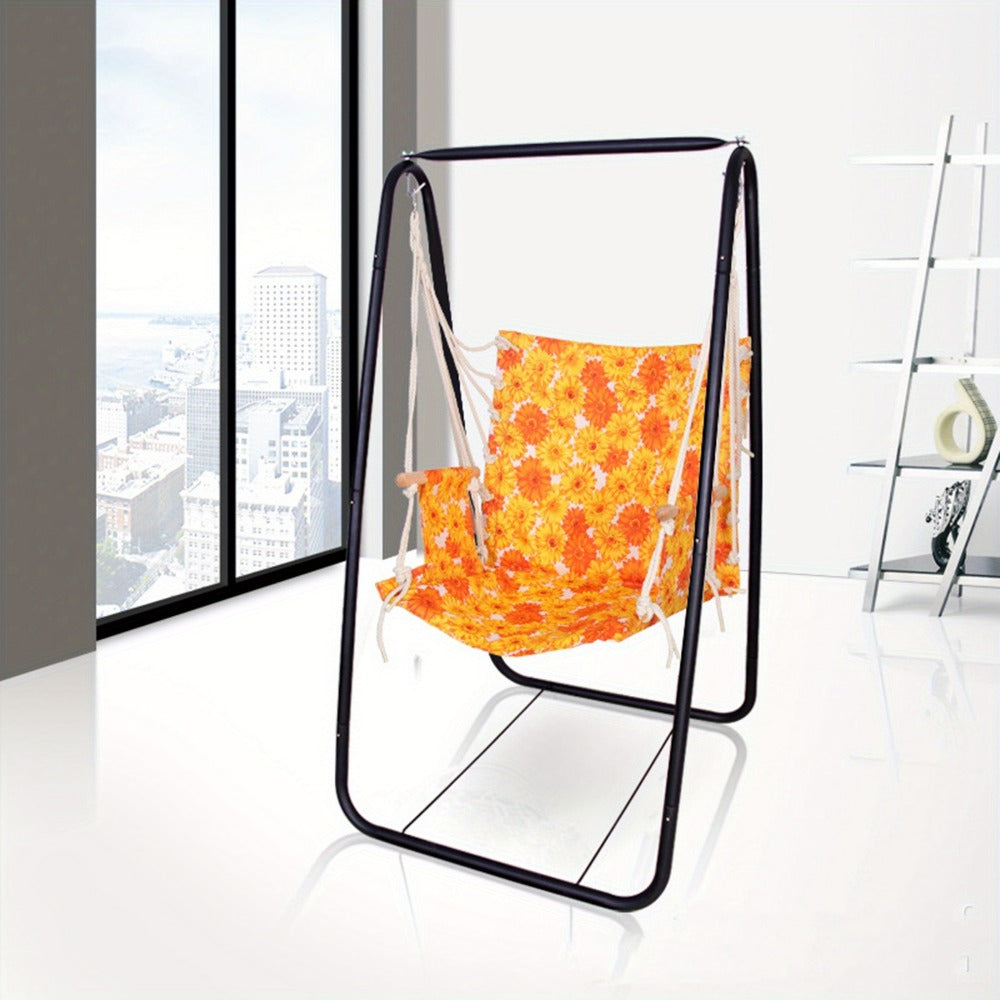 Heavy-Duty Hammock Stand for Comfortable Outdoor Seating in Patio detail image - detail view 7