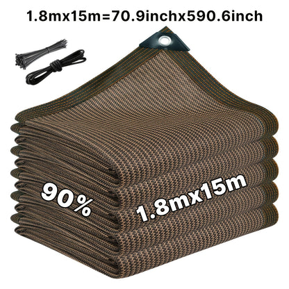 Privacy Screen shown in the Brown, 6'X50'(70.87x590.55inch) option