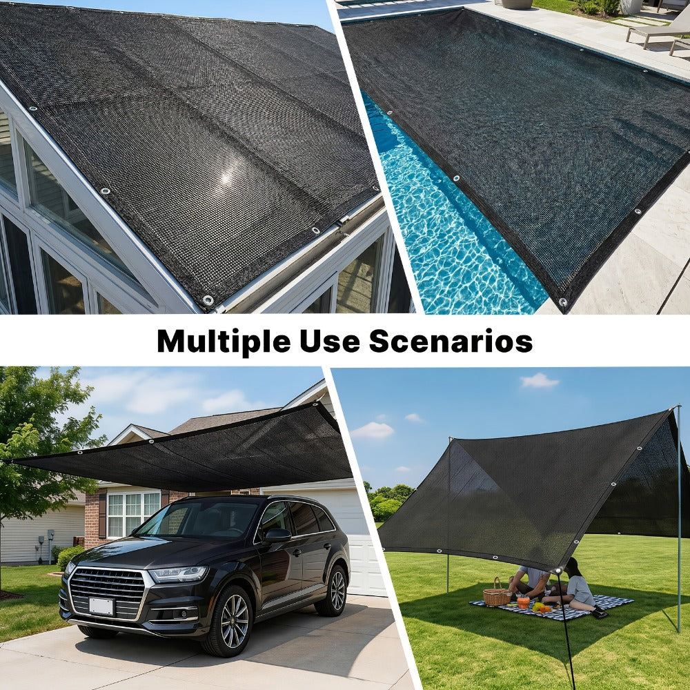 Heavy-Duty HDPE Privacy Screen with Added Privacy and Multiple Color Options detail image - detail view 13