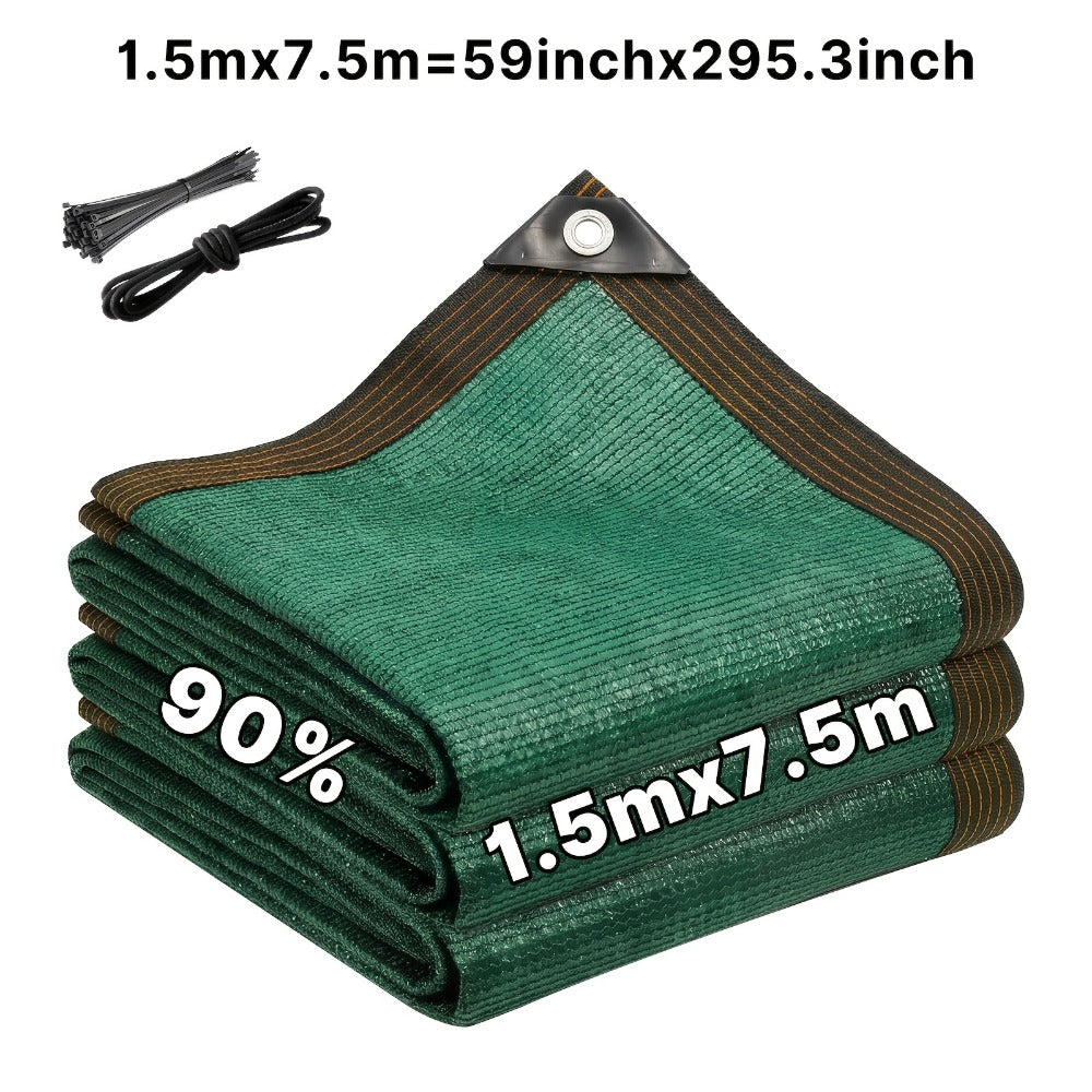 Heavy-Duty HDPE Privacy Screen with Added Privacy and Multiple Color Options detail image - detail view 5