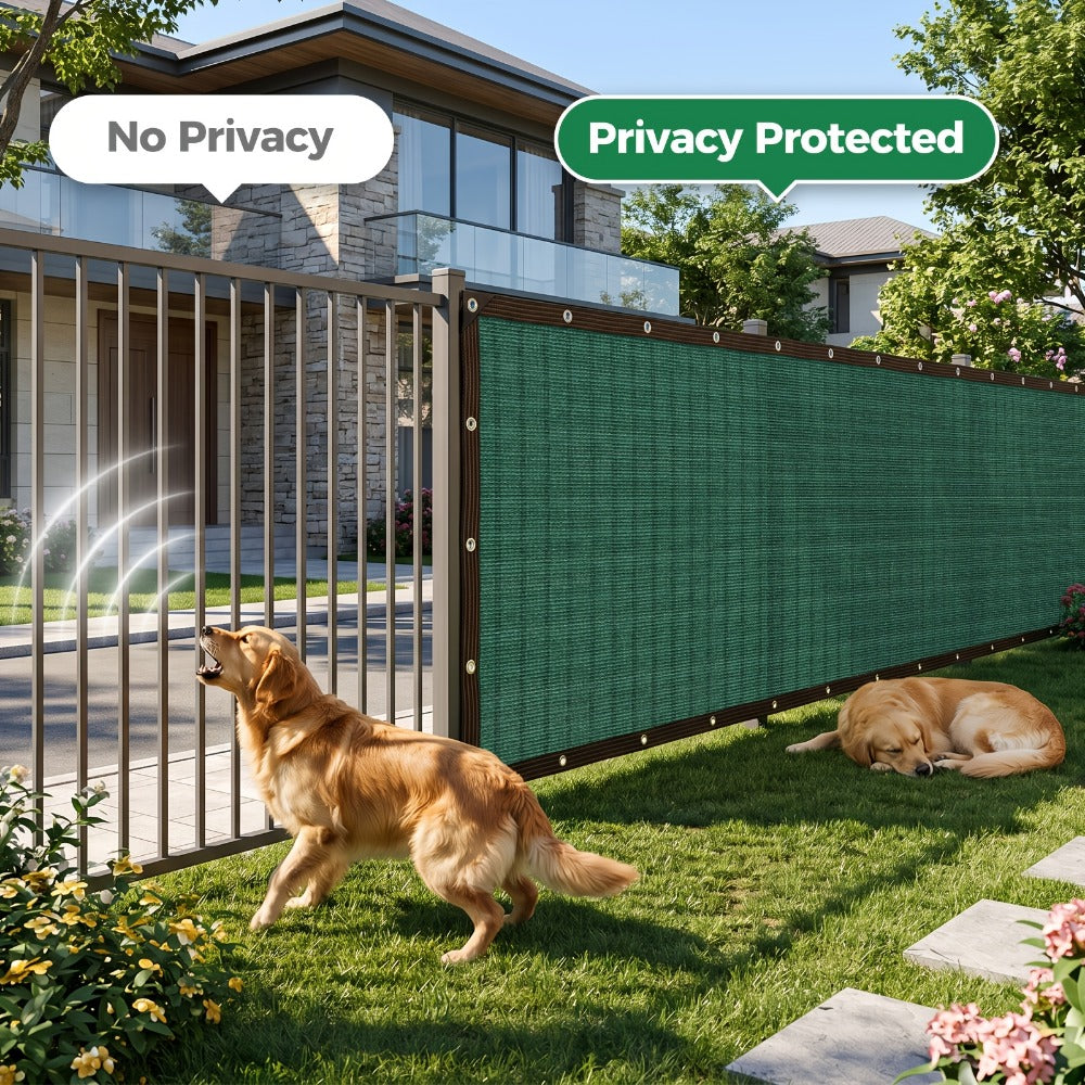 Heavy-Duty HDPE Privacy Screen with Added Privacy and Multiple Color Options detail image - detail view 6