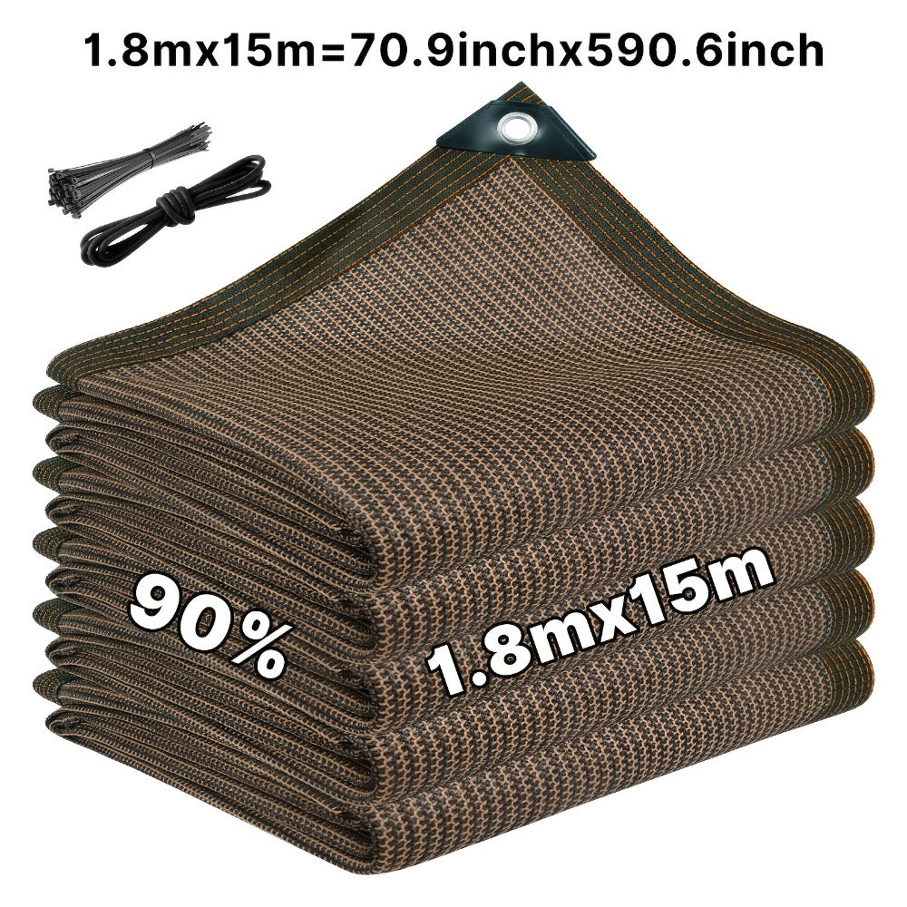 Heavy-Duty HDPE Privacy Screen with Added Privacy and Multiple Color Options detail image - detail view 7