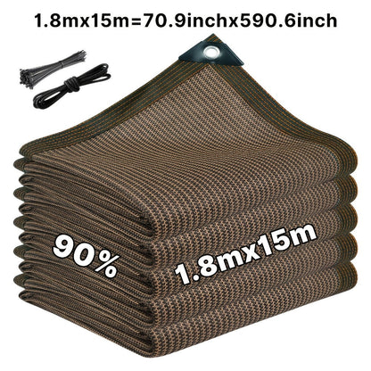 Heavy-Duty HDPE Privacy Screen with Added Privacy and Multiple Color Options detail image - detail view 7