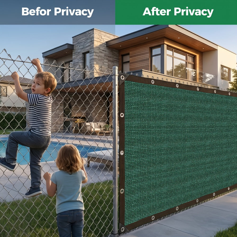 Heavy-Duty HDPE Privacy Screen with Added Privacy and Multiple Color Options detail image - detail view 8