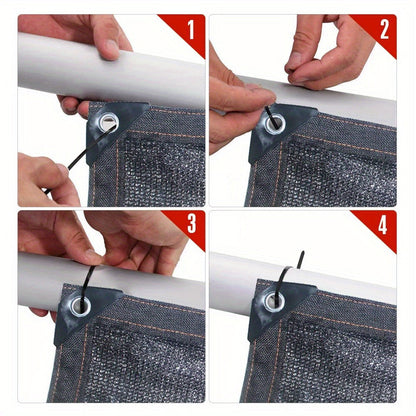 Heavy-Duty HDPE Privacy Screen with UV Protection for Privacy and Space Definition detail image - detail view 10