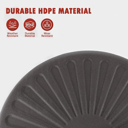Heavy-Duty HDPE Umbrella Base with Rolling Wheels for Outdoor Shade and Protection detail image - detail view 16