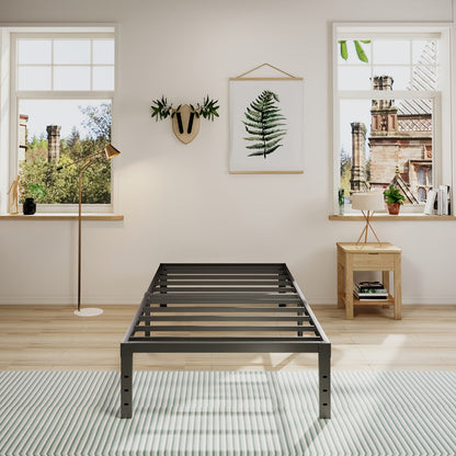 Heavy-Duty Metal Bed Frame with No Box Spring Needed for Bedroom detail image - detail view 29