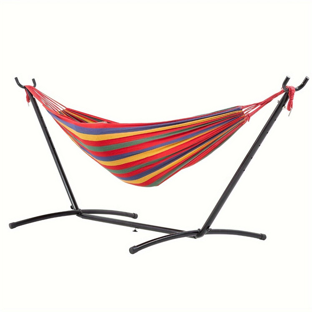 Heavy-Duty Metal Hammock Stand with Multiple Color Options for Patio detail image - detail view 4