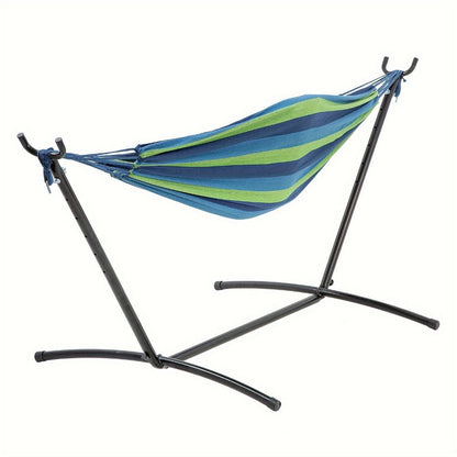 Heavy-Duty Metal Hammock Stand with Multiple Color Options for Patio detail image - detail view 6
