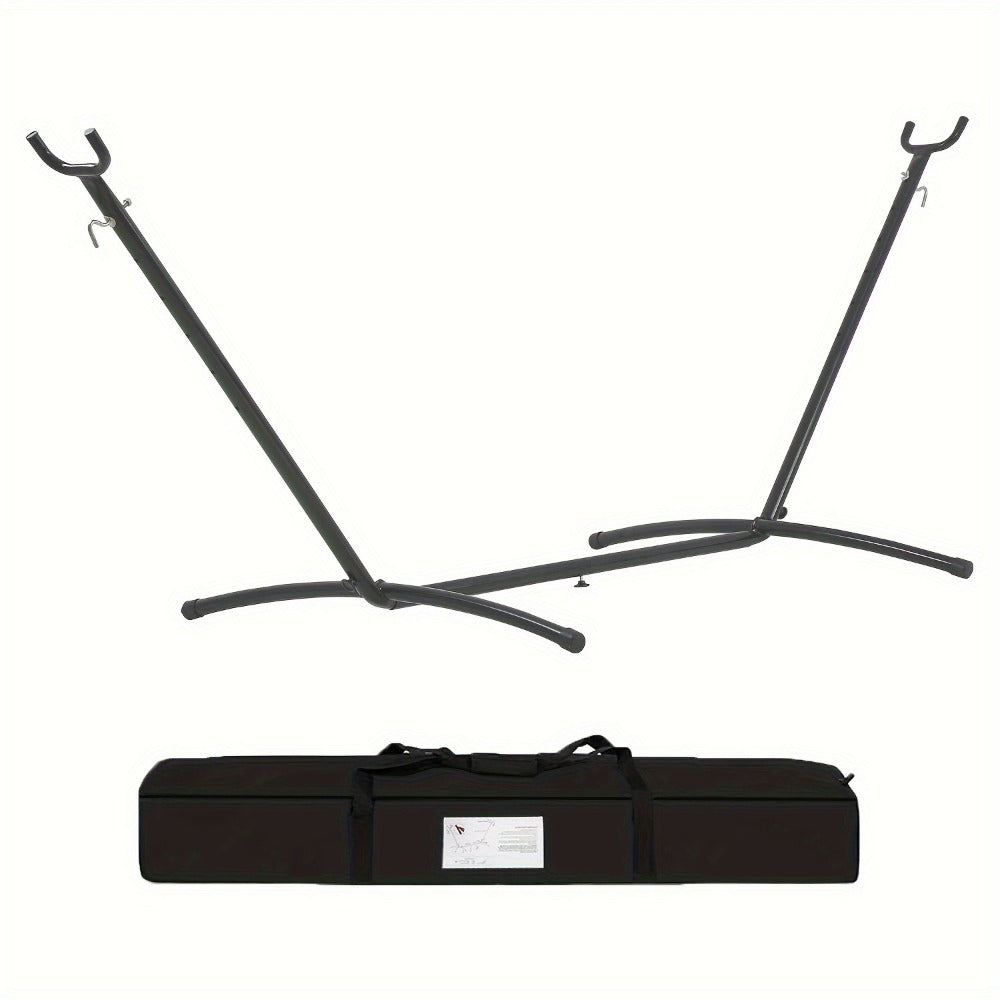 Hammock Stand, Portable Heavy Duty Steel with Carrying Case for Outdoor Patio Indoor Use shown in the main product view
