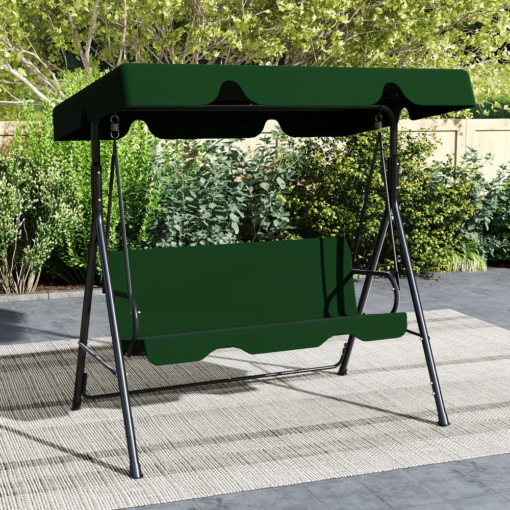 Heavy-Duty Porch Swing Set with Multiple Color Options for Patio detail image - detail view 11