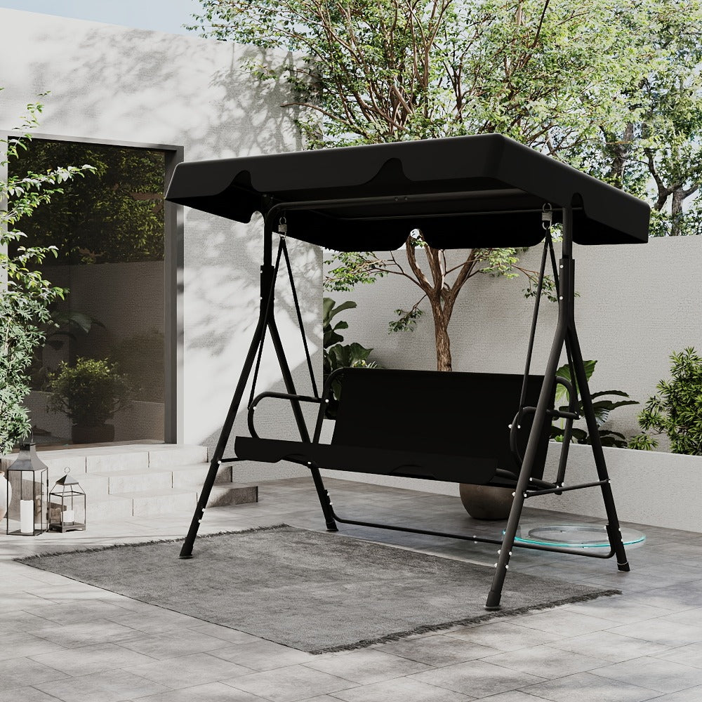 Heavy-Duty Porch Swing Set with Multiple Color Options for Patio detail image - detail view 3