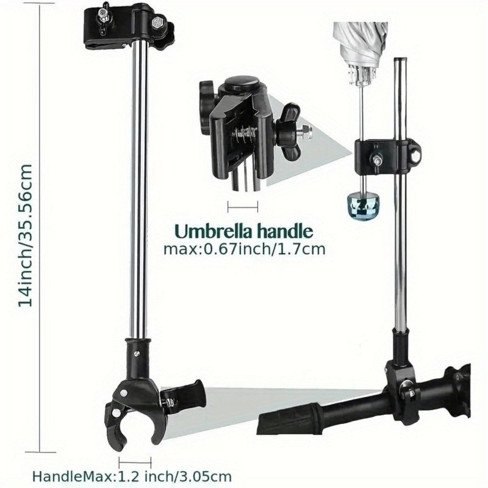 Heavy-Duty Umbrella Holder with Tool-Free Assembly for Patio detail image - detail view 12