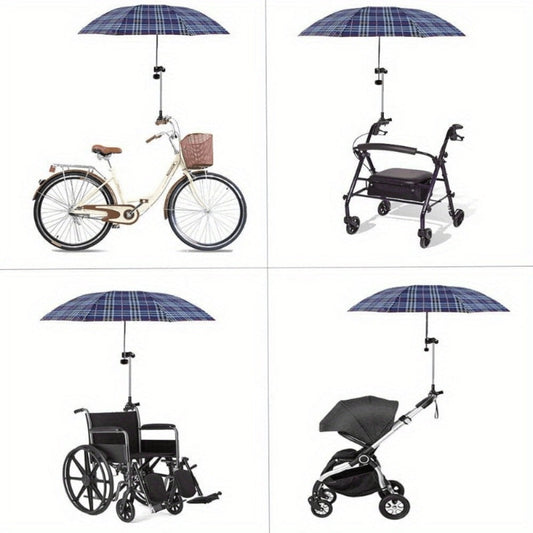 Umbrella Holder, Bracket Adjustable No-Wrench Clip-On Heavy Duty - Universal Fit shown in the main product view