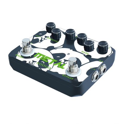 Heavy Metal Distortion Guitar Pedal, Realize The Sounds Of Metal, Rock And Punk, Muff Top Boost Distortion Guitar Effect Pedal With 80s Or 90s Metal Sounds And Earphone Useable Output Ture Bypass, Note That The Power Supply Is Not Included.