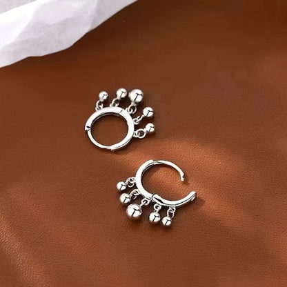 Hoop Earrings for Women - Sterling Silver with Zirconia Stones for 925 Hypoallergenic Sparkling for - product detail view 2