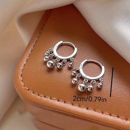 Hoop Earrings for Women - Sterling Silver with Zirconia Stones for 925 Hypoallergenic Sparkling for - product detail view 4