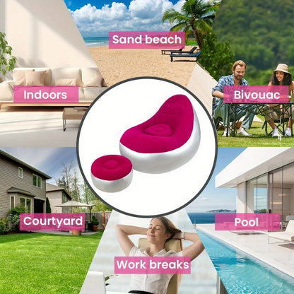 Inflatable Chair with Multiple Color Options for Comfortable Everyday Seating detail image - detail view 10