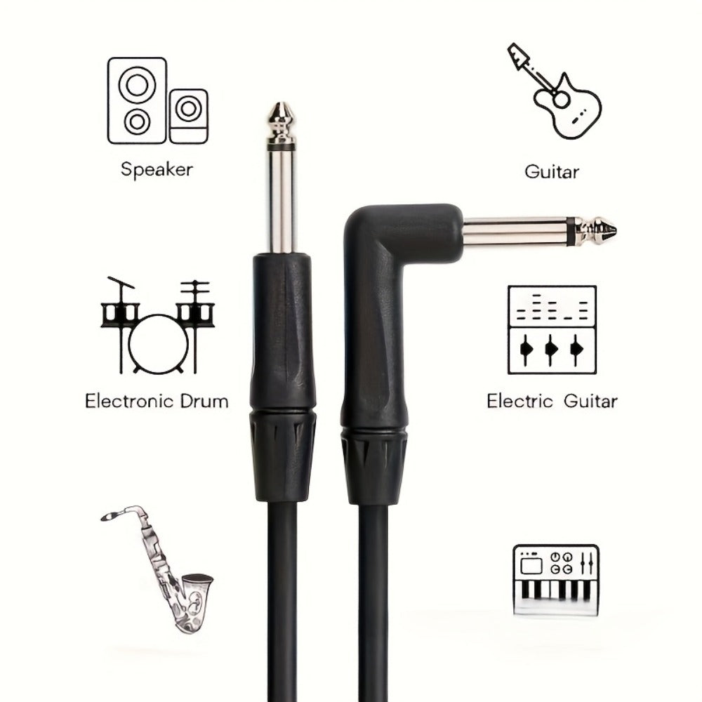 Instrument Cable, 10ft, 20ft, Premium, Quality, Electric for Connecting Instruments detail image - detail view 7