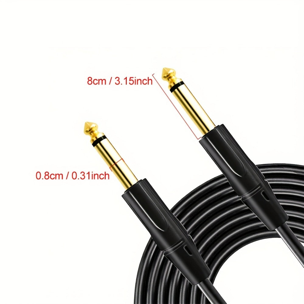 Instrument Cable, 20ft, 10ft, Pro, Audio, Guitar for Connecting Instruments detail image