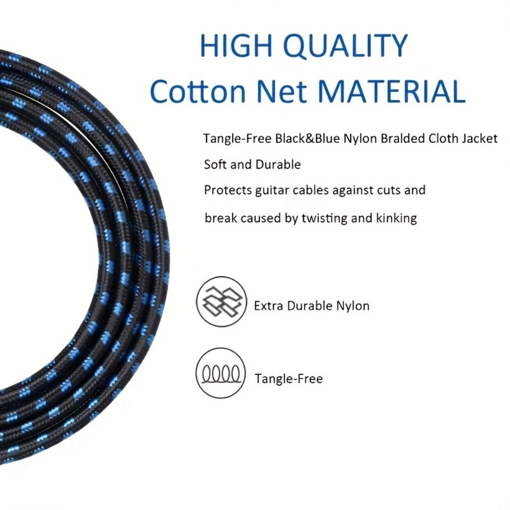 Instrument Cable, High-quality, 1/4-inch, Guitar for Connecting Instruments detail image - detail view 10