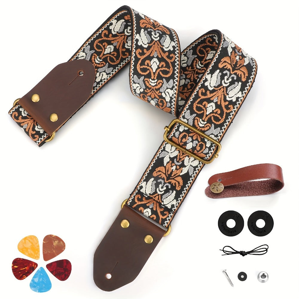 Jacquard Guitar Strap shown in the main product view