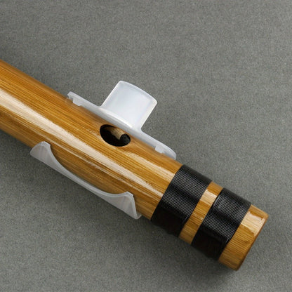 Japanese Bamboo Flute, Handmade 7/8-Hon Wind Instrument for Beginners detail image - detail view 5