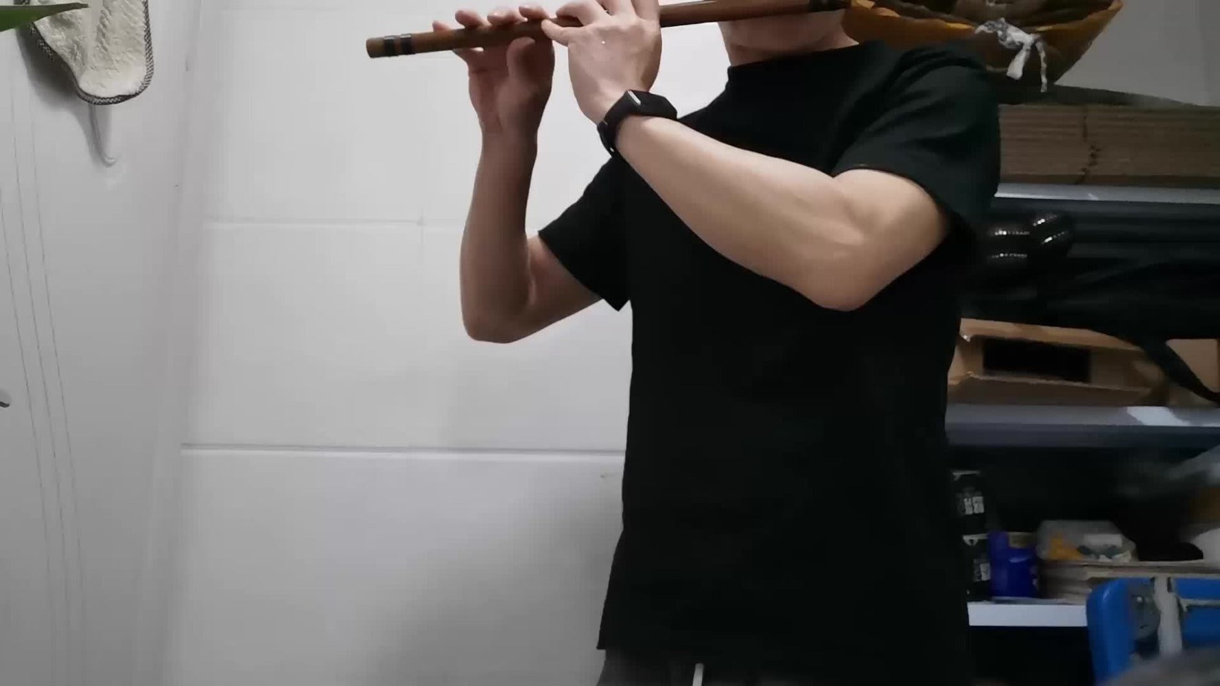 Japanese Bamboo Flute, Handmade 7/8-Hon Wind Instrument for Beginners detail image - detail view 8