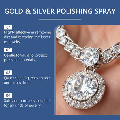 Jewelry Cleaner - Cleaning Spray 100ml High-Grade Anti-Oxidation Polish, Quickly Restores - product detail view 14