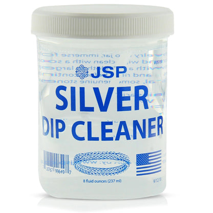 Jewelry Cleaner - Sterling Silver Dip 8 fl oz 925 & 999 Silver Tarnish Remover, Non-Abrasive - product detail view 9